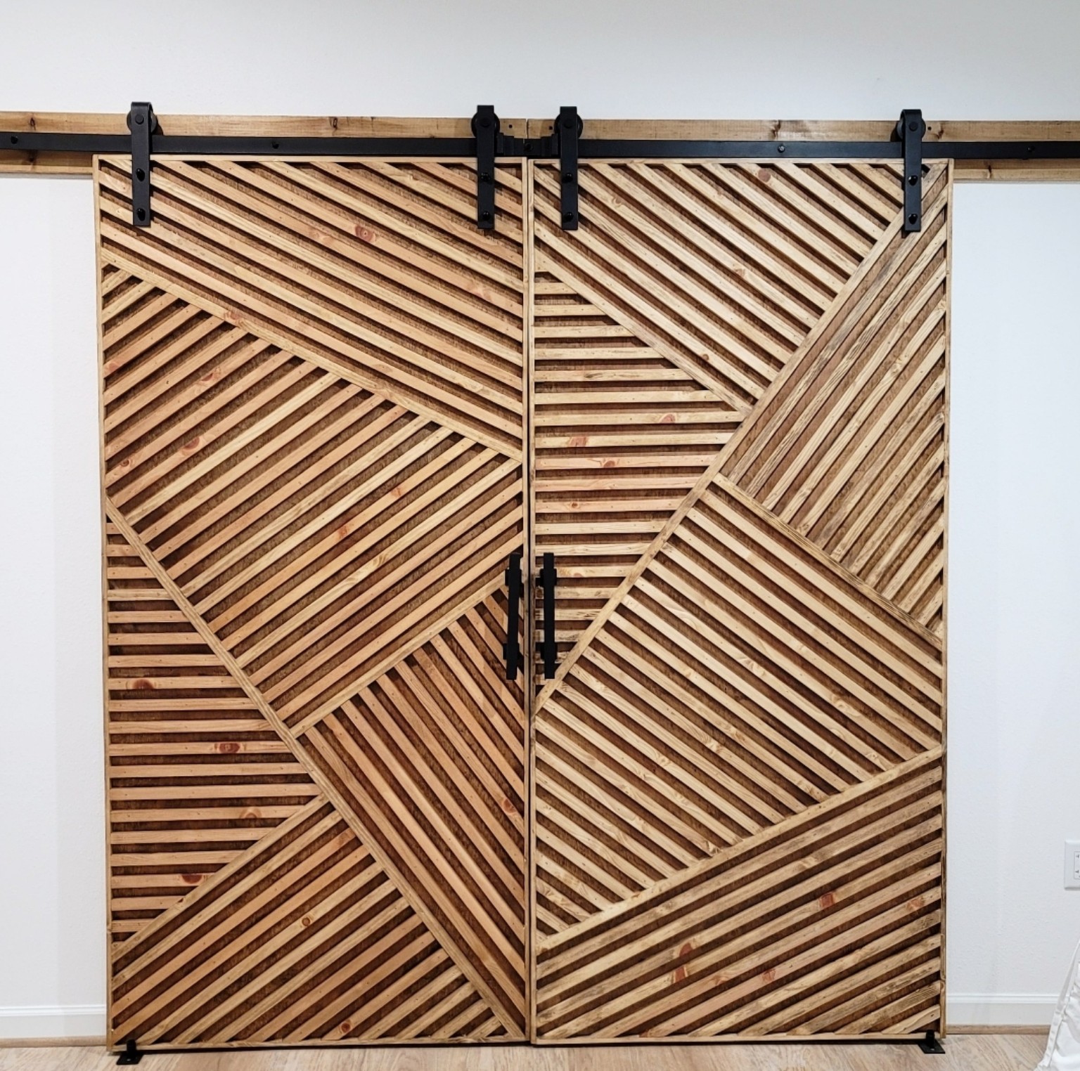 Custom barn door project 7