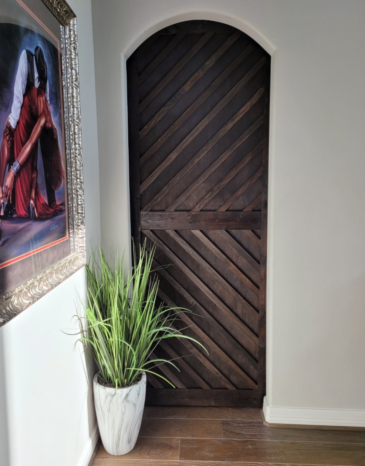 Custom barn door project 18