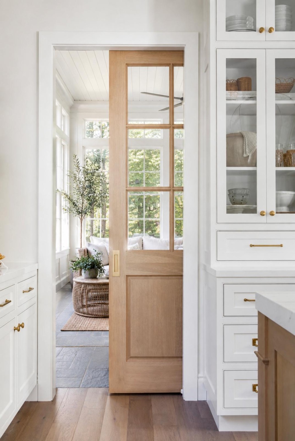 Custom pocket door project 11